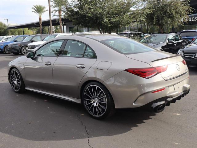 used 2021 Mercedes-Benz AMG CLA 35 car, priced at $38,881