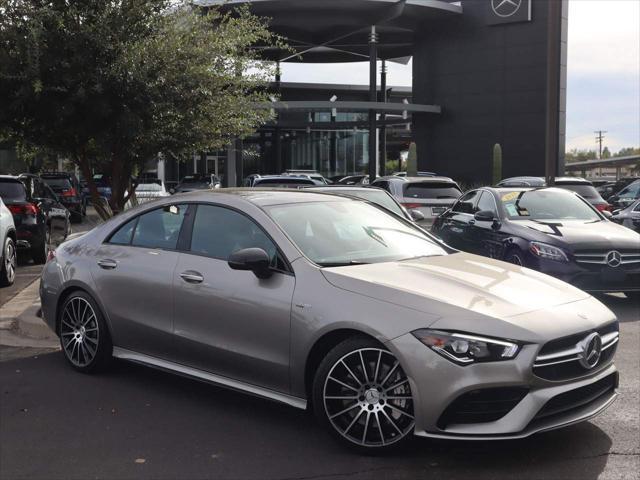 used 2021 Mercedes-Benz AMG CLA 35 car, priced at $38,881