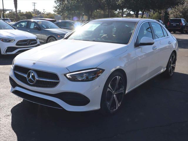 new 2025 Mercedes-Benz C-Class car, priced at $51,685