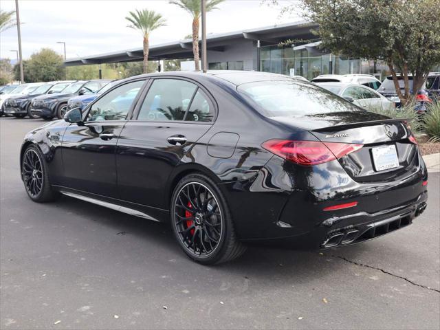 new 2025 Mercedes-Benz AMG C 63 car, priced at $103,260