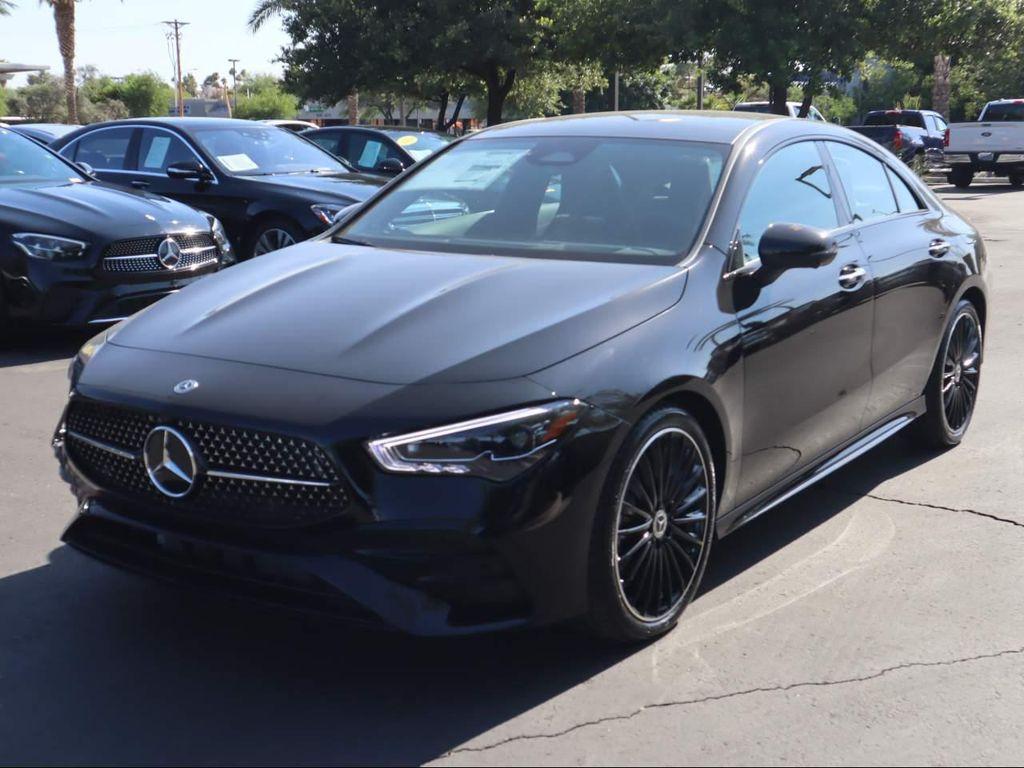 new 2025 Mercedes-Benz CLA 250 car, priced at $55,390