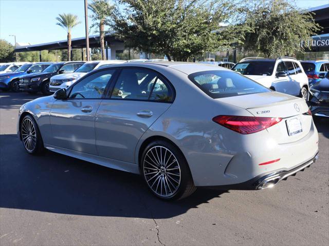 new 2025 Mercedes-Benz C-Class car, priced at $62,095