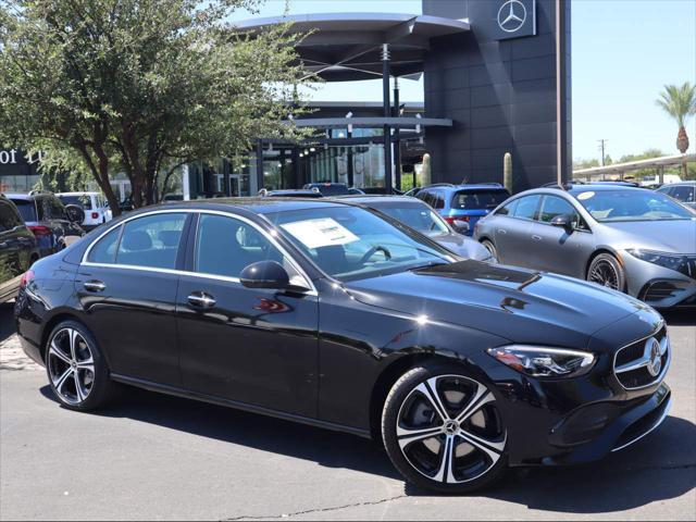 new 2025 Mercedes-Benz C-Class car, priced at $50,685