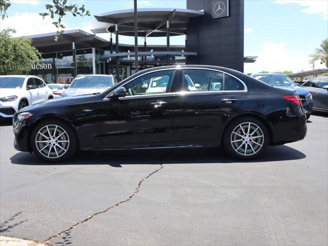 new 2024 Mercedes-Benz AMG C 43 car, priced at $65,700