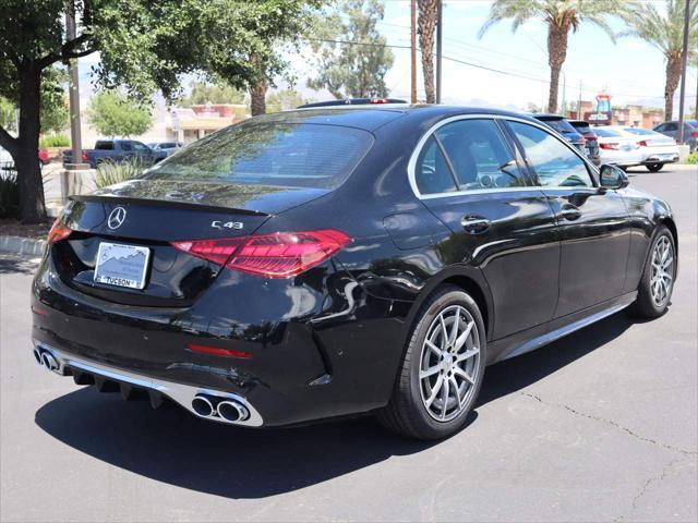 new 2024 Mercedes-Benz AMG C 43 car, priced at $65,700