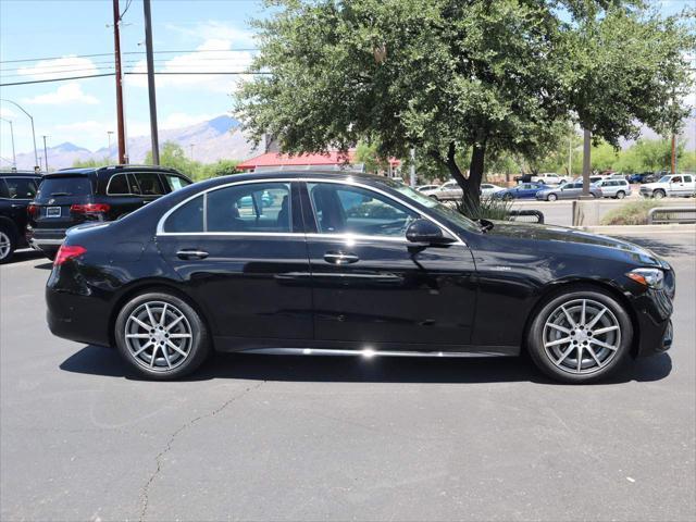 new 2024 Mercedes-Benz AMG C 43 car, priced at $65,700