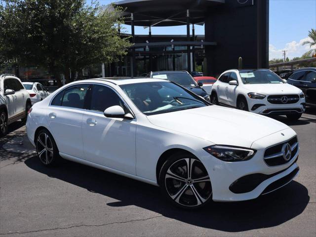 new 2024 Mercedes-Benz C-Class car, priced at $52,055