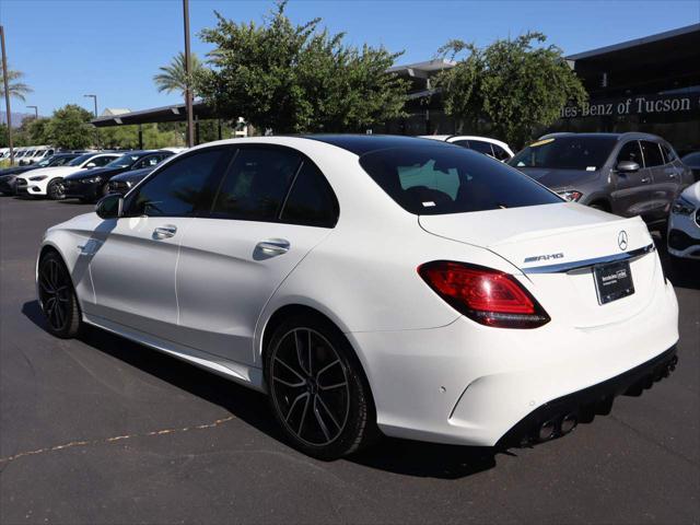 used 2019 Mercedes-Benz AMG C 43 car, priced at $40,551