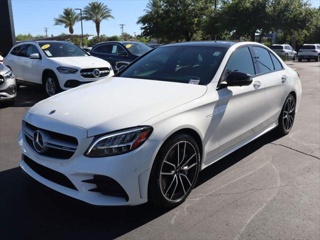 used 2019 Mercedes-Benz AMG C 43 car, priced at $40,551