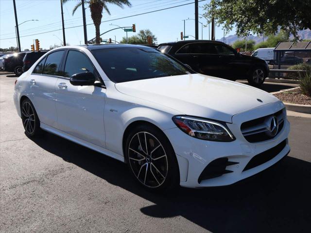 used 2019 Mercedes-Benz AMG C 43 car, priced at $40,551