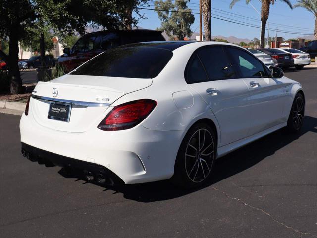 used 2019 Mercedes-Benz AMG C 43 car, priced at $40,551