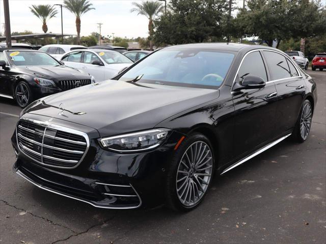 used 2022 Mercedes-Benz S-Class car, priced at $75,551