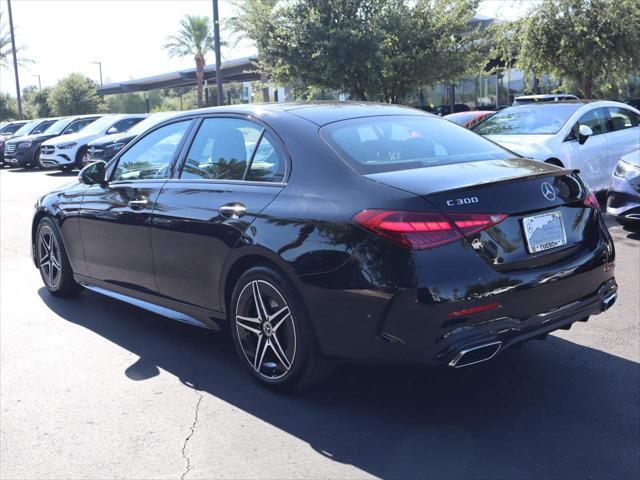 new 2024 Mercedes-Benz C-Class car, priced at $56,105