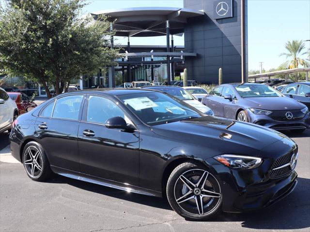 new 2024 Mercedes-Benz C-Class car, priced at $56,105