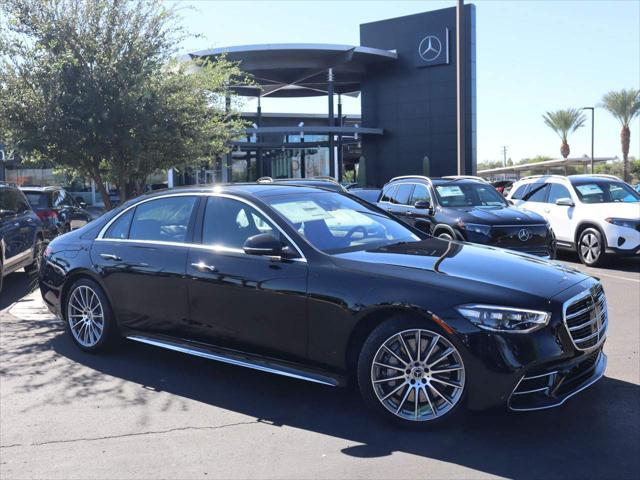 new 2025 Mercedes-Benz S-Class car, priced at $138,180