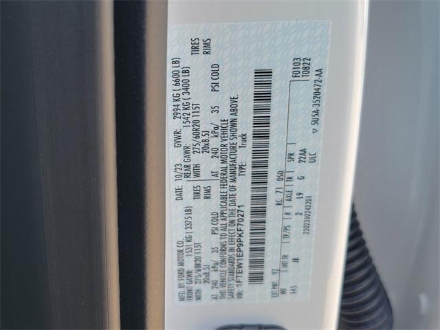 used 2023 Ford F-150 car, priced at $37,495