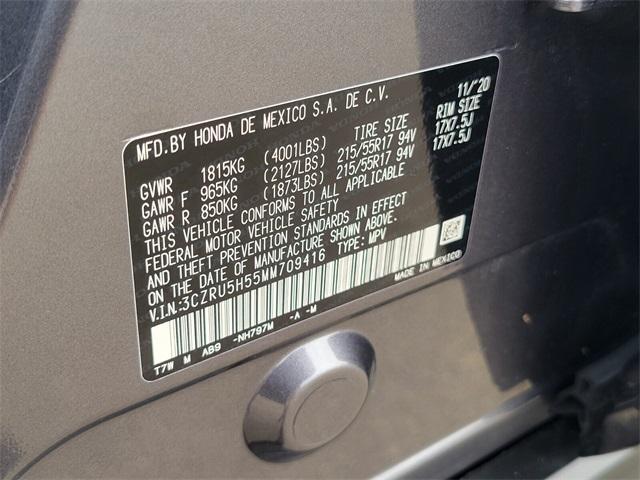 used 2021 Honda HR-V car, priced at $21,997