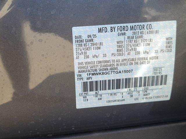 new 2026 Ford Explorer car, priced at $62,499