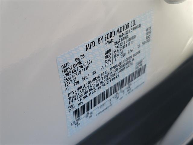 new 2025 Ford Explorer car, priced at $44,075