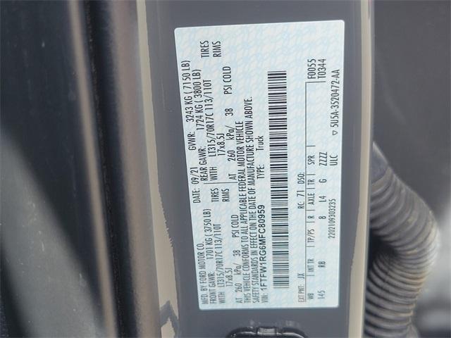 used 2021 Ford F-150 car, priced at $58,995