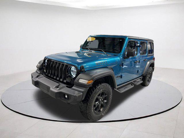 used 2020 Jeep Wrangler Unlimited car, priced at $28,033