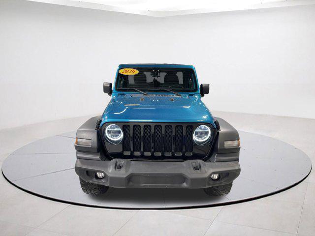 used 2020 Jeep Wrangler Unlimited car, priced at $28,033