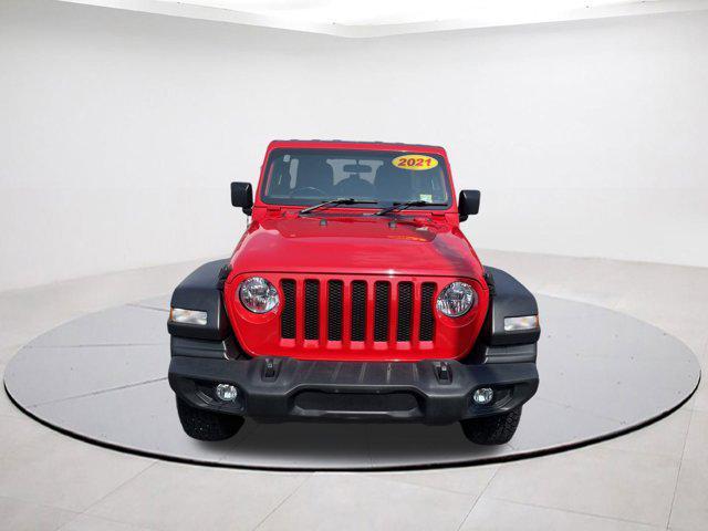 used 2021 Jeep Wrangler Unlimited car, priced at $29,115