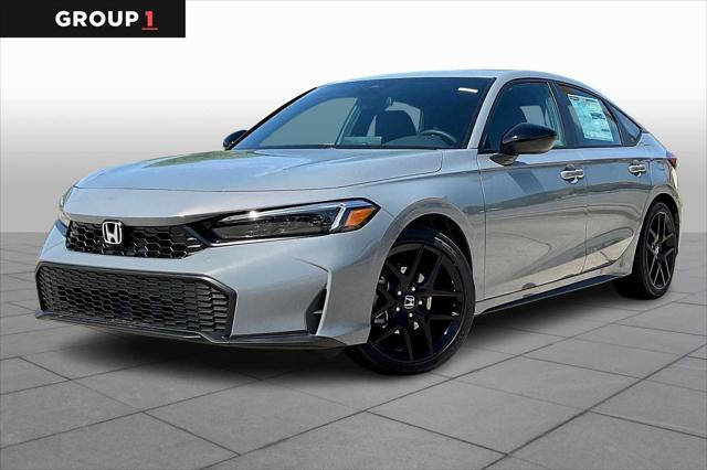 new 2025 Honda Civic car, priced at $29,055