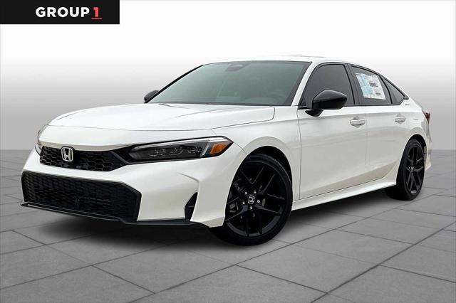 new 2025 Honda Civic car, priced at $27,855