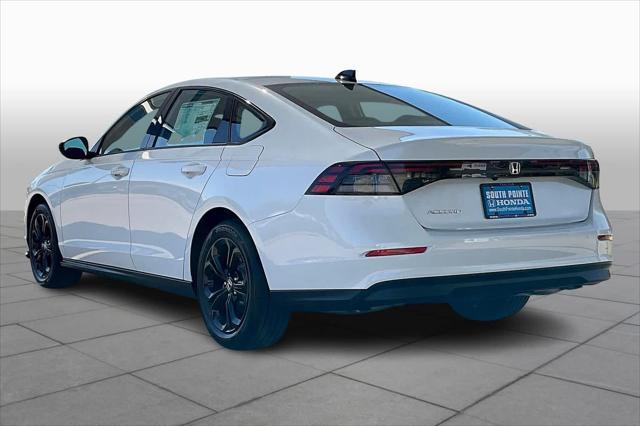 new 2025 Honda Accord car, priced at $32,165