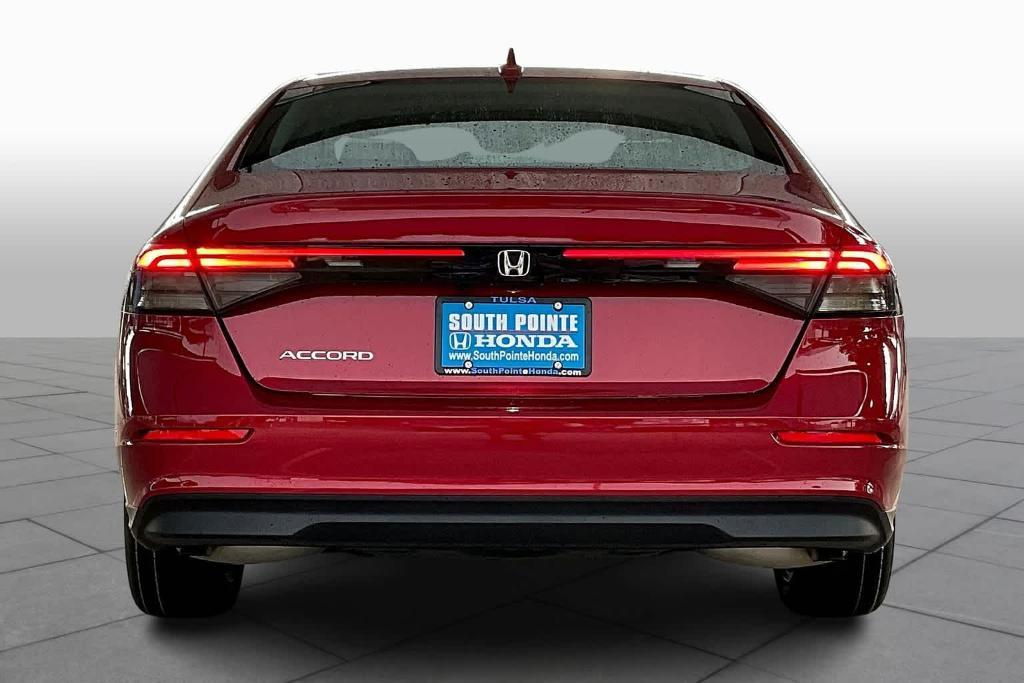 new 2024 Honda Accord car, priced at $31,460