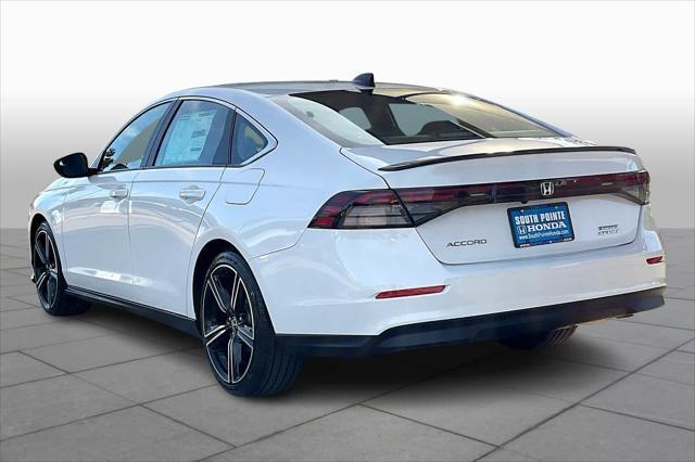 new 2025 Honda Accord Hybrid car, priced at $35,205