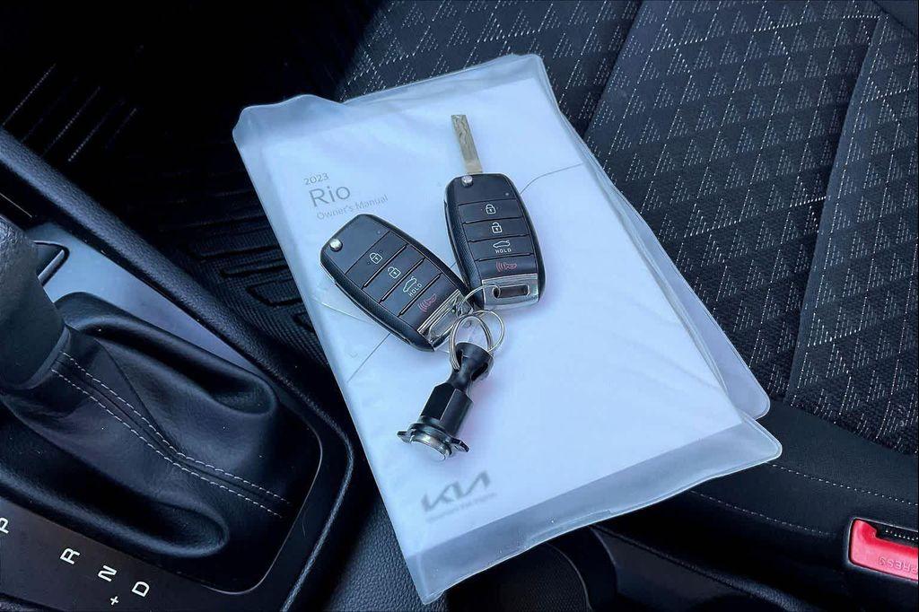 used 2023 Kia Rio car, priced at $16,462