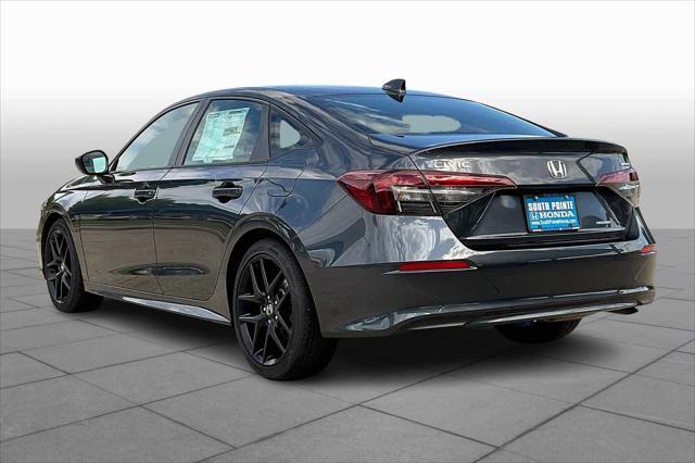used 2025 Honda Civic Hybrid car, priced at $27,599
