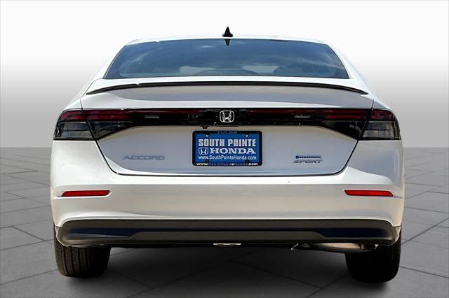 new 2024 Honda Accord Hybrid car, priced at $34,445