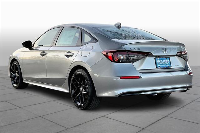 new 2025 Honda Civic Hybrid car, priced at $30,100
