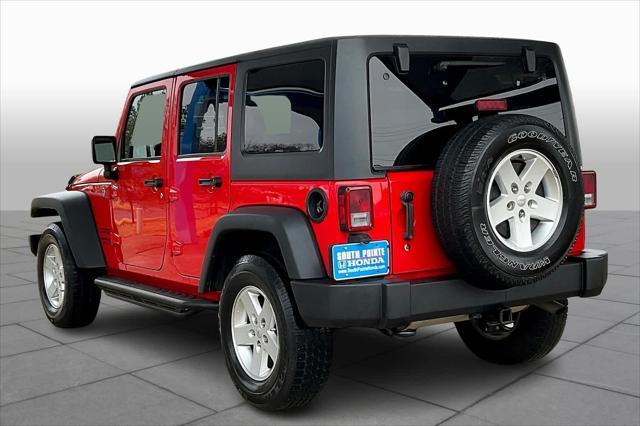 used 2018 Jeep Wrangler JK Unlimited car, priced at $20,000