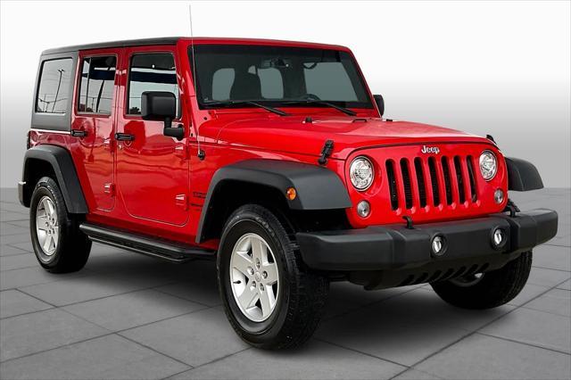 used 2018 Jeep Wrangler JK Unlimited car, priced at $20,000