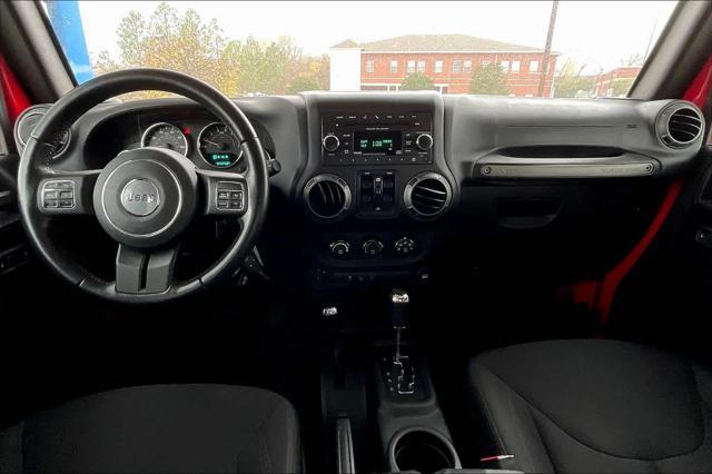 used 2018 Jeep Wrangler JK Unlimited car, priced at $20,000