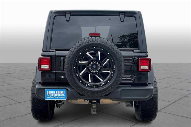 used 2019 Jeep Wrangler Unlimited car, priced at $23,399