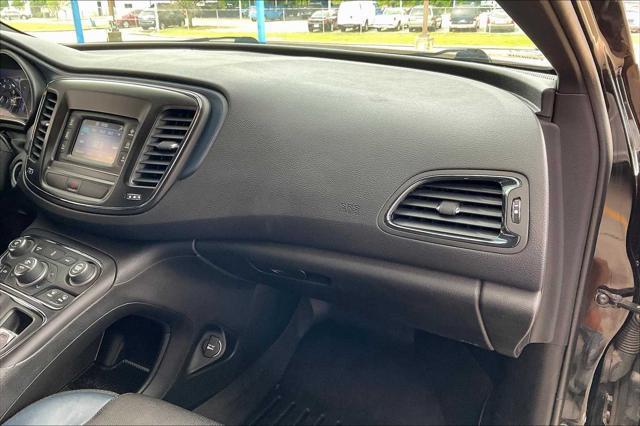 used 2015 Chrysler 200 car, priced at $14,085