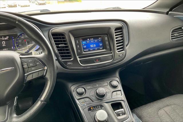 used 2015 Chrysler 200 car, priced at $14,085