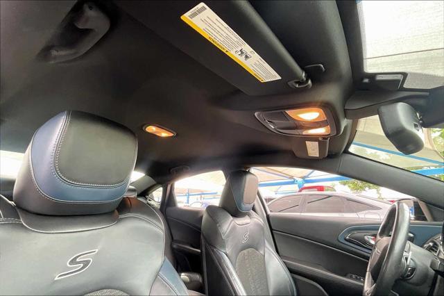 used 2015 Chrysler 200 car, priced at $14,085