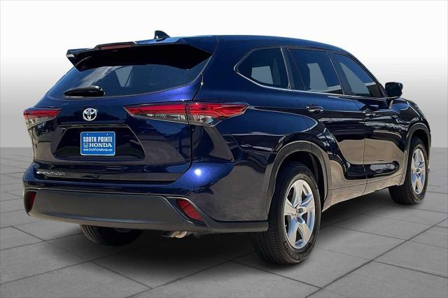 used 2023 Toyota Highlander car, priced at $35,999