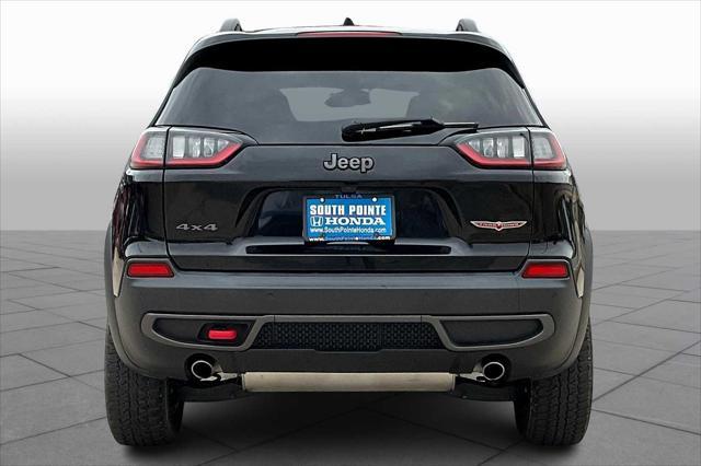 used 2021 Jeep Cherokee car, priced at $25,000