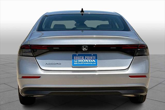 new 2025 Honda Accord car, priced at $31,710