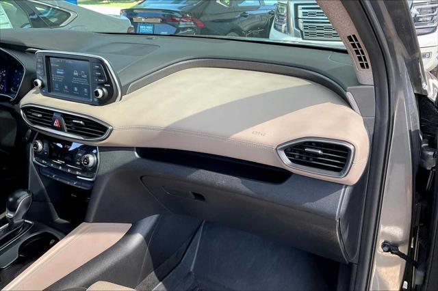 used 2019 Hyundai Santa Fe car, priced at $19,699