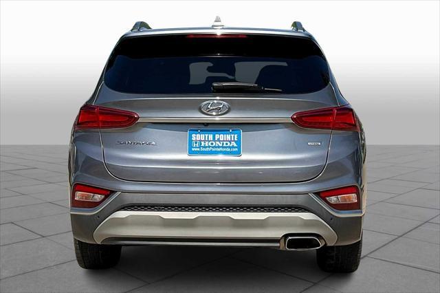 used 2019 Hyundai Santa Fe car, priced at $19,699