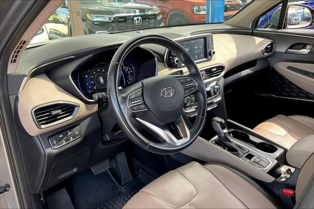 used 2019 Hyundai Santa Fe car, priced at $19,699