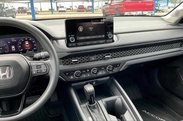 used 2025 Honda Accord car, priced at $30,999